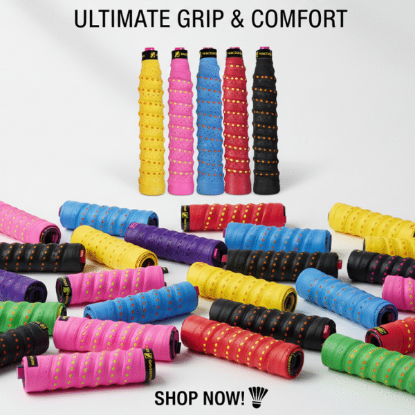 Pro Performance Racket Overgrip for Tennis, Badminton, Squash and Other Sports - All Colours