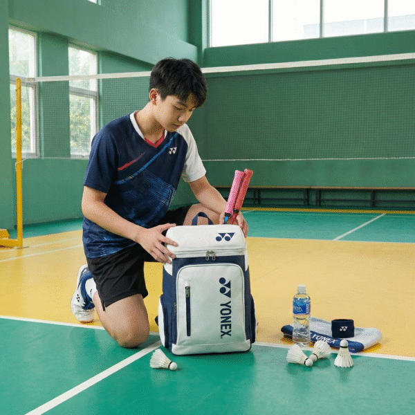 Yonex Navy Blue Racket Sports Backpack Bag