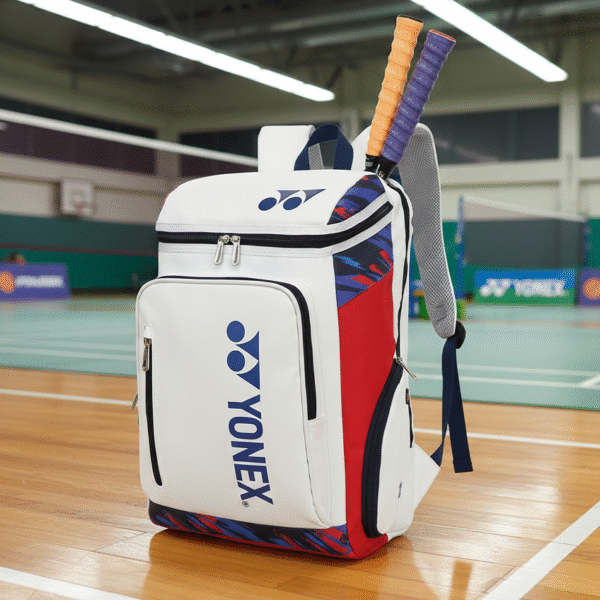 Yonex Durable Red Blue Racket Sports Backpack Bag