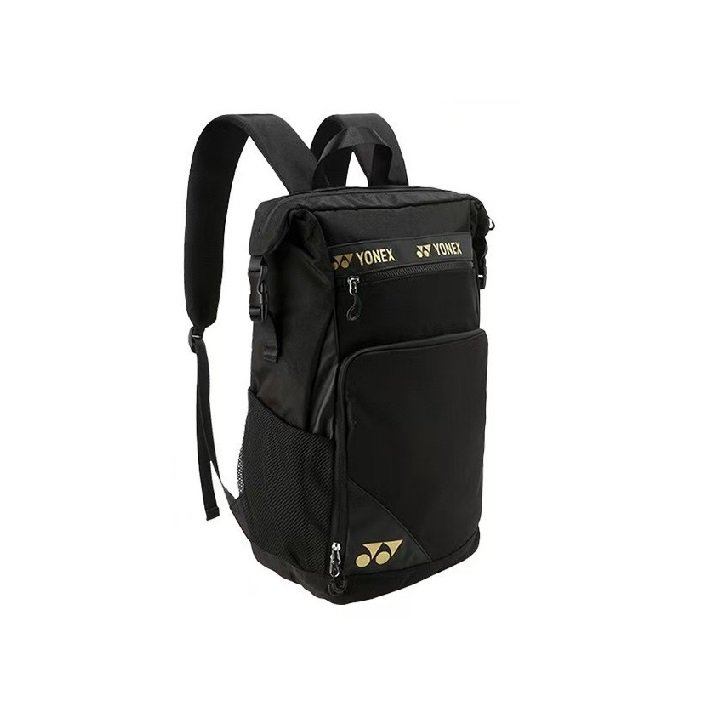 Yonex Black Racket Sports Fabric Backpack Bag