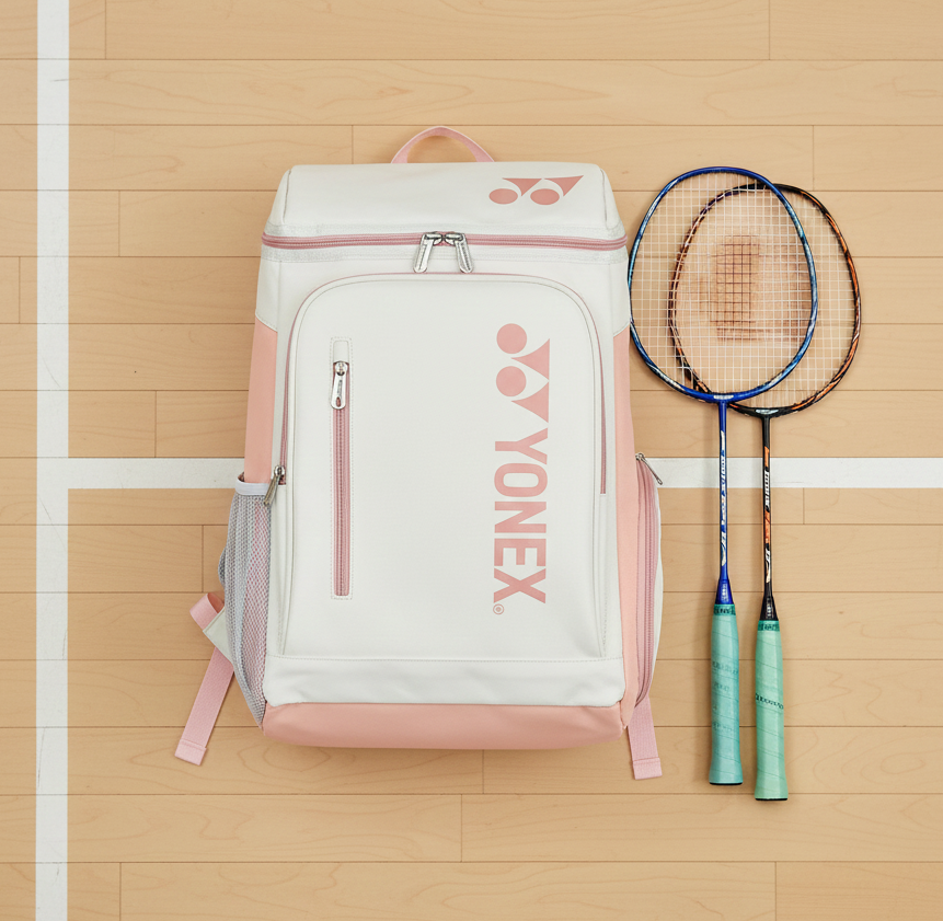 Yonex Durable Pink Racket Sports Backpack Bag - Image 6