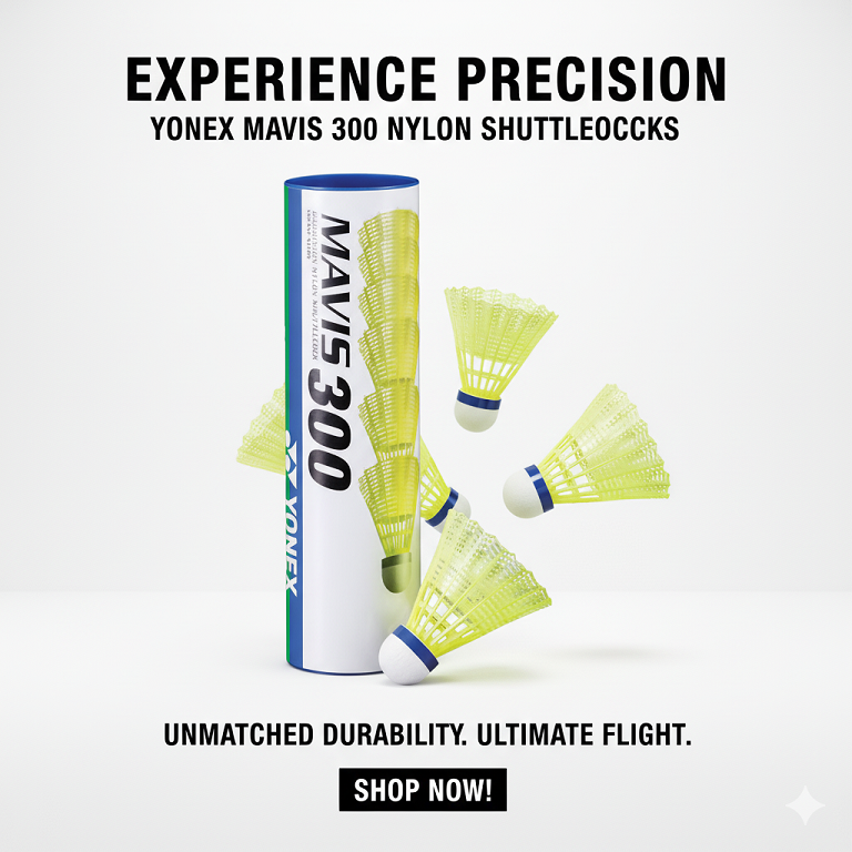 Yonex Mavis 300 Yellow Nylon Performance Shuttlecocks