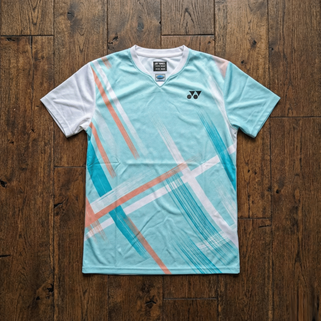Yonex Unisex Quick Dry Active Wear Turquoise Jersey T Shirt
